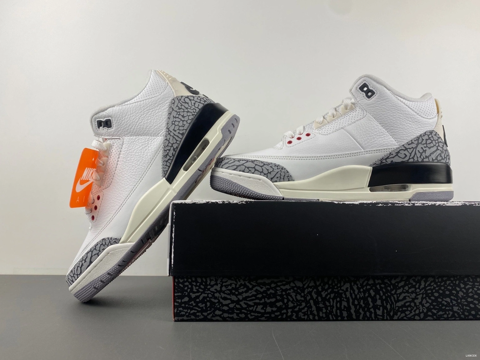 Rep jordan Retro Air  'White DN3707-100 Cement' 3 0521